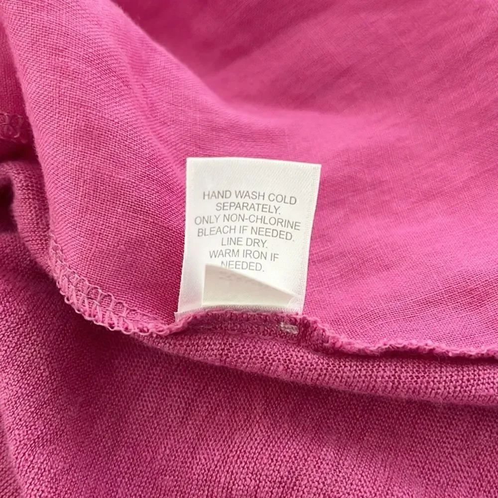 J Jill 100% Linen Side Panel Tank Top - Picture 7 of 7
